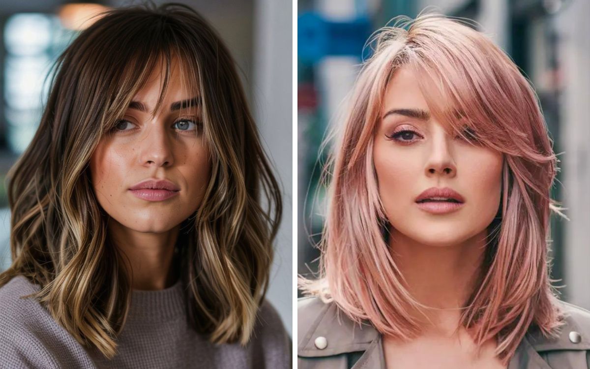tagli-per-dare-volume-ai-capelli-frangia-lunga_ Chic & Stylish Women's Haircuts - Owixiwo